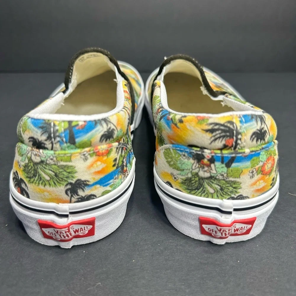 VANS Tropical Print Kids Slip-On Shoes size 7.5 pre owned Exellent condition.